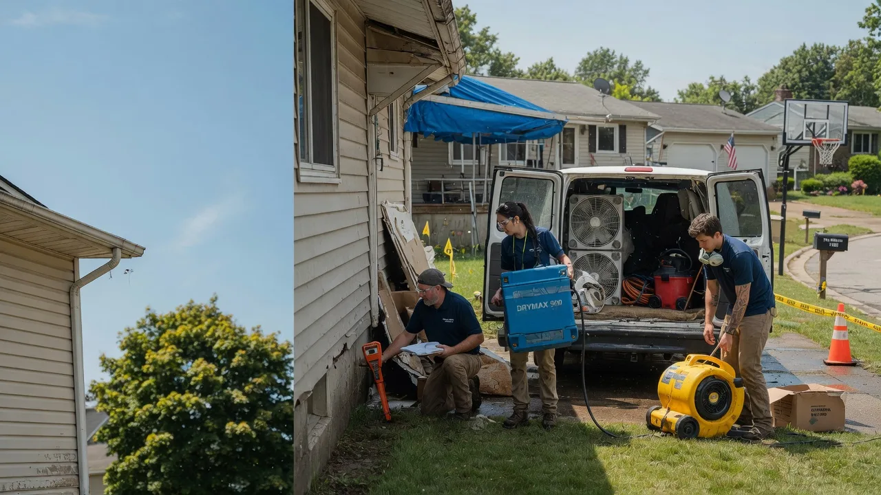 Ceiling Leak Cleanup in Ogden, IA near me